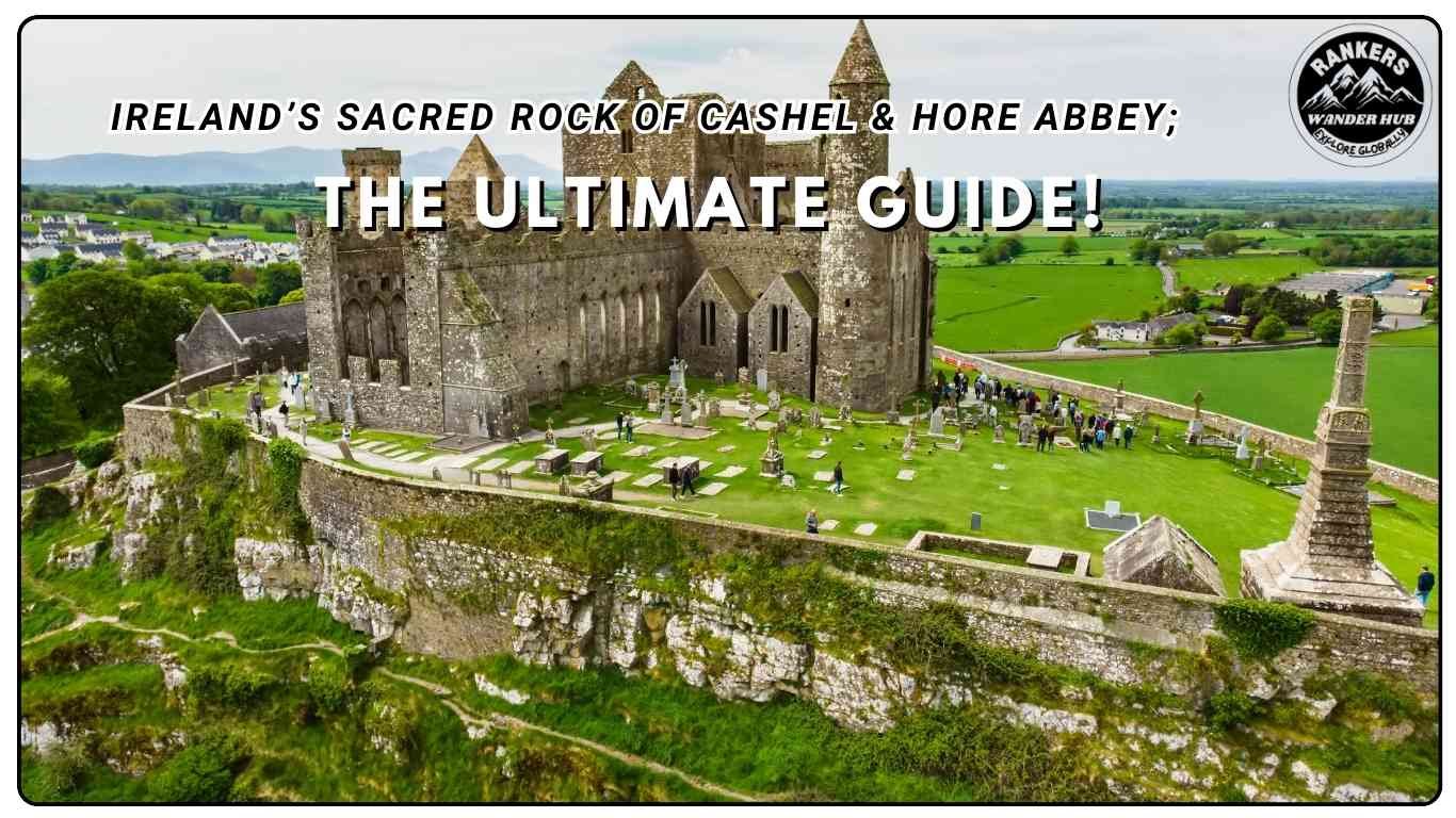 "A detailed view of Hore Abbey ruins in Ireland, a medieval monastery situated near the Rock of Cashel."